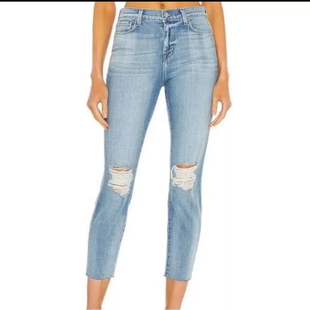L’agence High Rise Light Blue Jeans 27 Worn A Few Times At Best Great For Petite